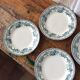 6 assiettes Terre de fer modèle Guadeloupe