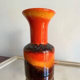 Vintage Jasba Fat Lava Vase – Germany, 1960s