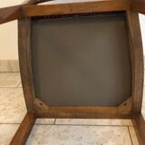 Old dining chair reupholstered