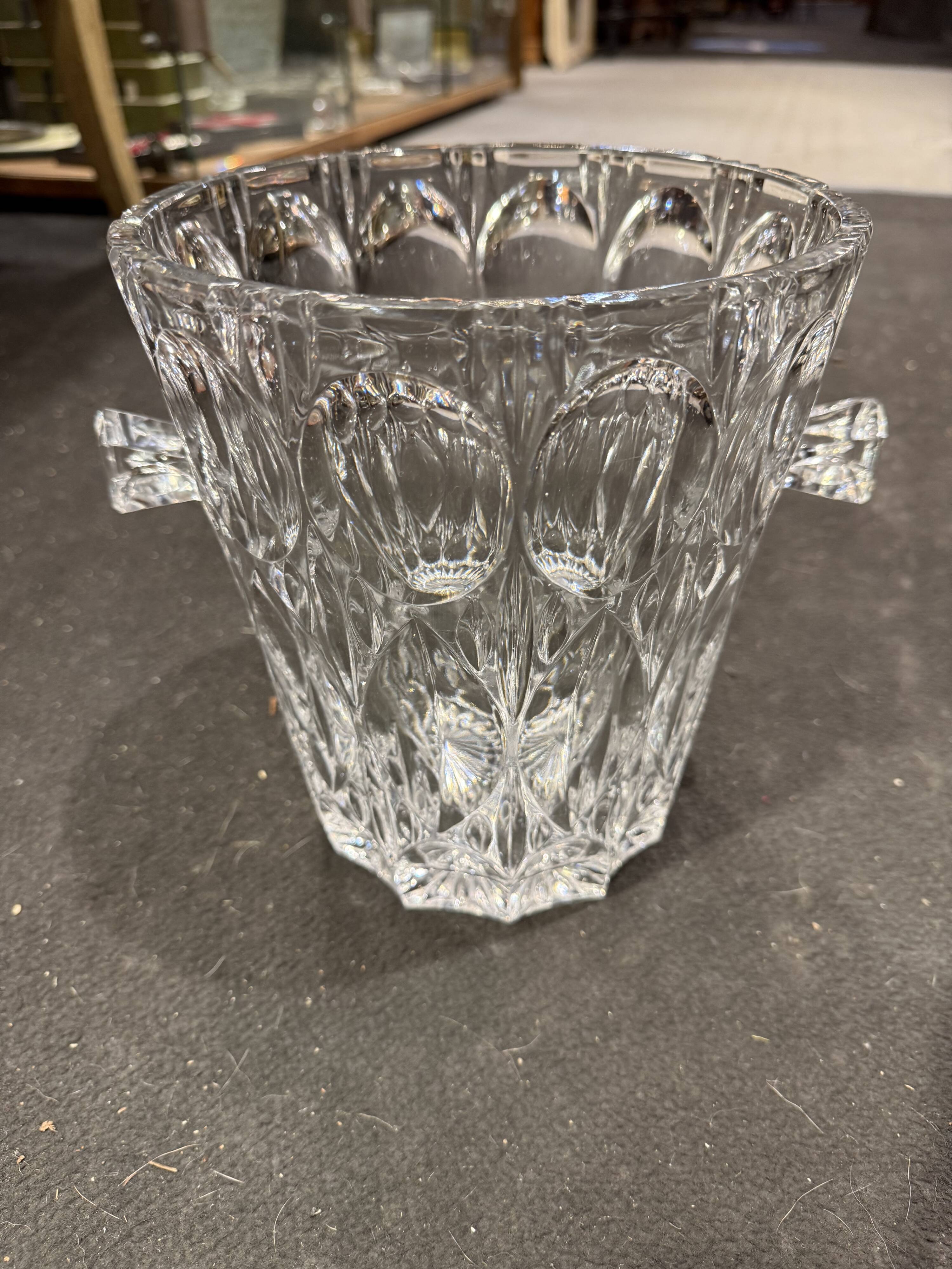 Baccarat crystal champagne bucket