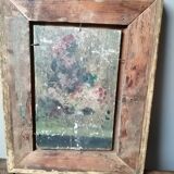 OIL PAINTING ON WOOD "water's edge"