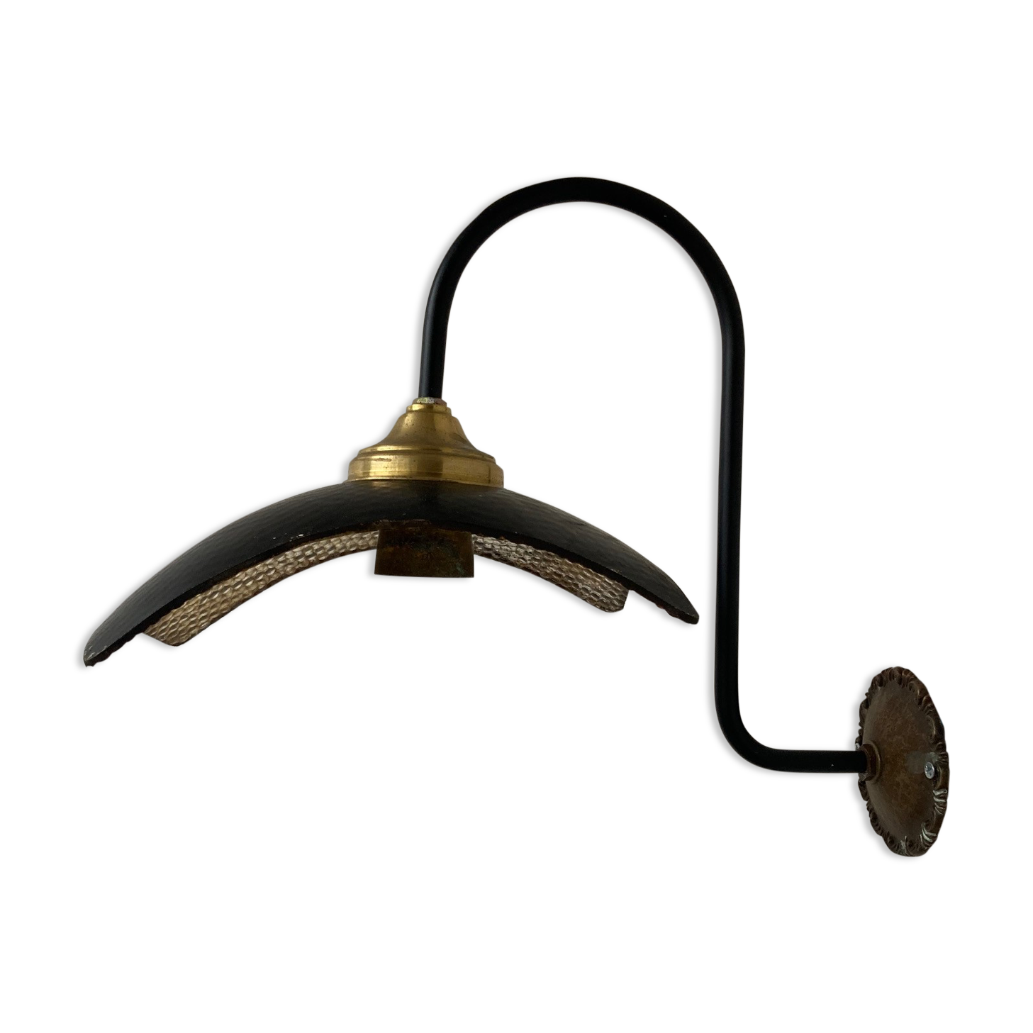 Run of antique English mercury glass wall light