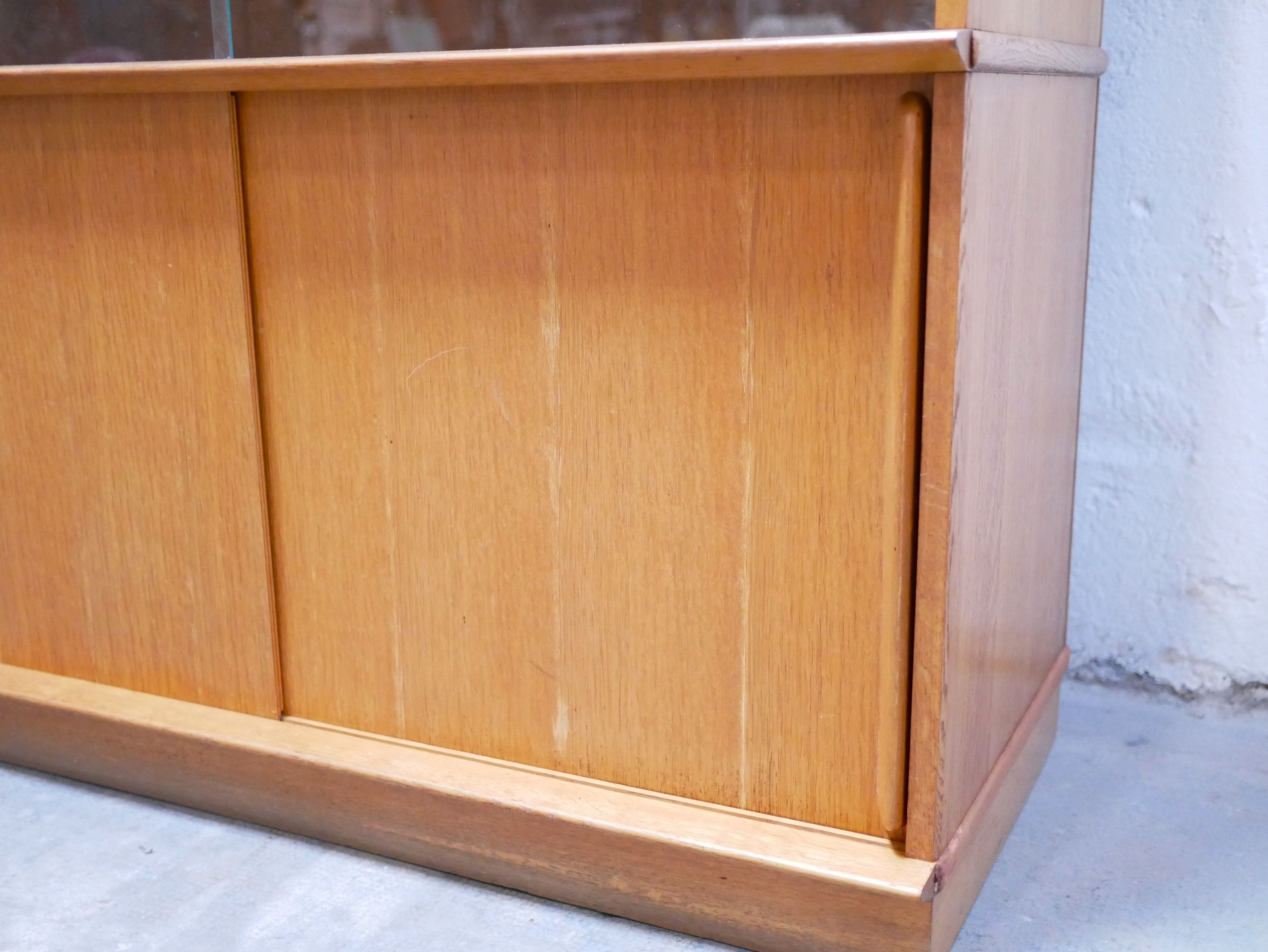 Showcase bookcase by Didier Rozaffy for Meubles Oscar editions