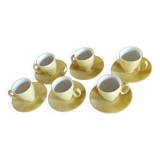 Guy Degrenne cups and saucers