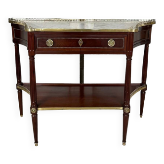 Louis XVI mahogany console