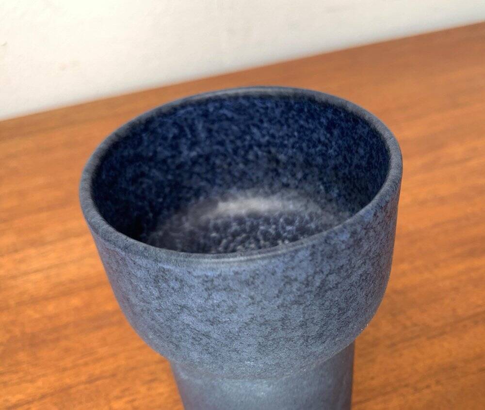 Mid-Century German Studio Pottery Minimalist Vase from Ernst Loesche, 1960s