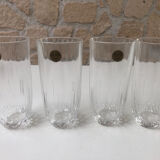 Crystal glasses from Italy