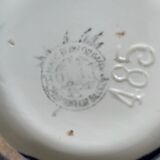 Art Deco lamp Boch la Louvière ceramic