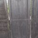3 large carved wooden panels/doors