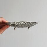 Small bowl in old openwork metal