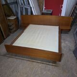 Scandinavian teak bed from the 1960s.