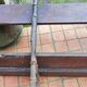 Banc de jardin pied fonte