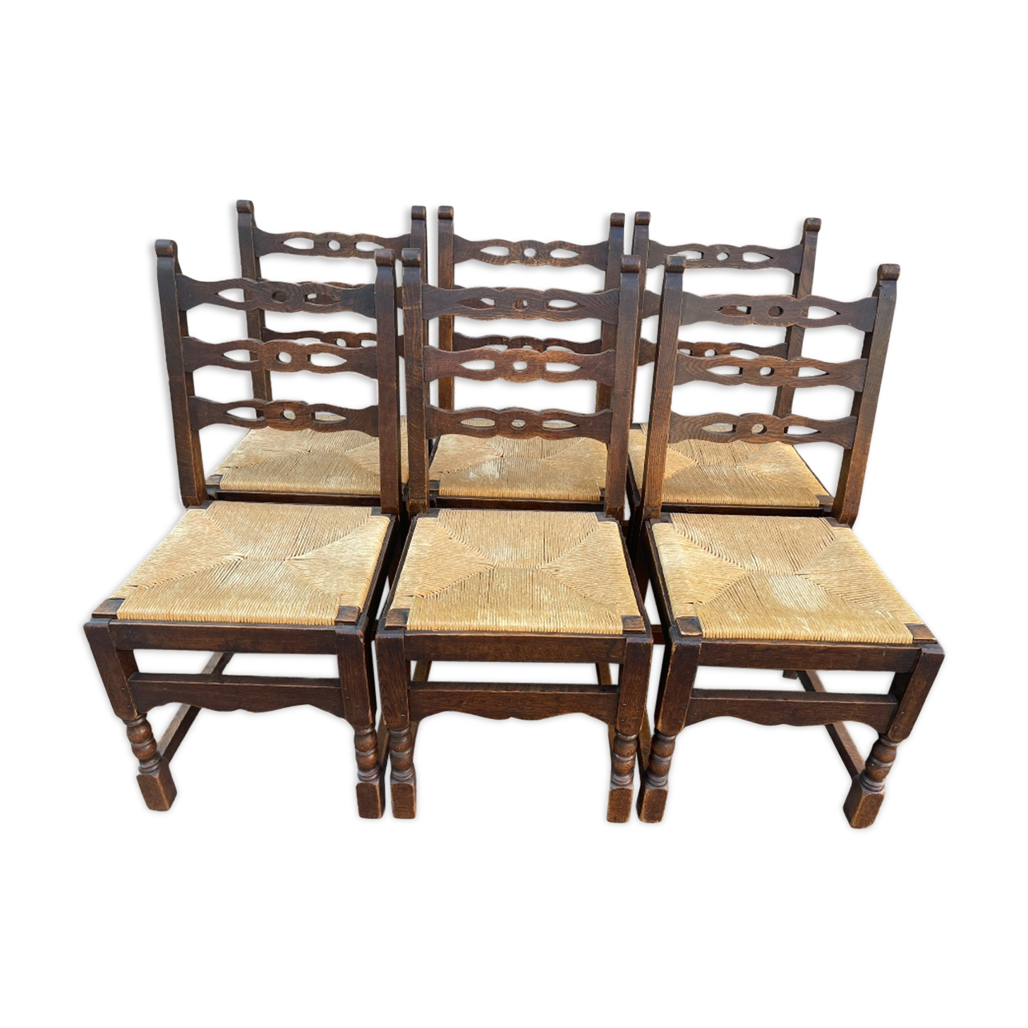 Rustic dining room chairs