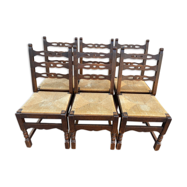Chaises de salle à manger Rustique