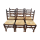 Chaises de salle à manger Rustique