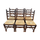Chaises de salle à manger Rustique