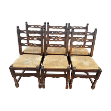 Rustic dining room chairs