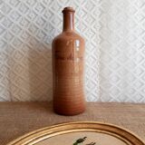 Vintage Mongolfier stoneware brandy bottle