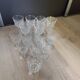Set of 6 large stemmed glasses + 8 small Cristal d'Arques Water & Wine 1970