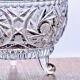 Large antique Belle Époque crystal candy dish