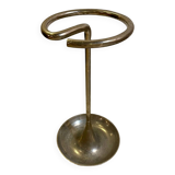 Modernist umbrella stand in chrome tube