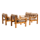 Upholstered sofa set, Set of 3