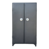 Metal kitchen cabinet, ball handles, 1950s