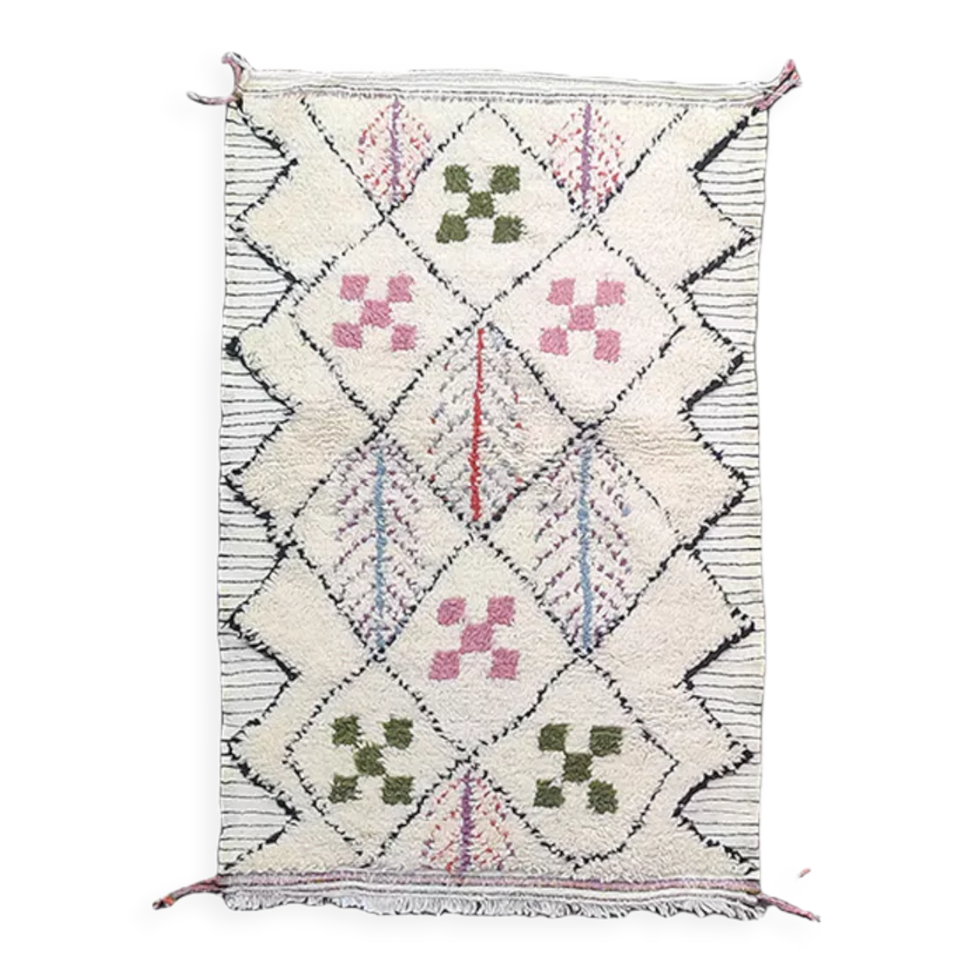 Colorful Azilal carpet 100x155 cm