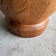 Sculptural wooden vase