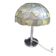 Lampe en nacre et plexiglas années 70