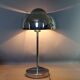 Lampe de table métal chromé vintage 70s SB