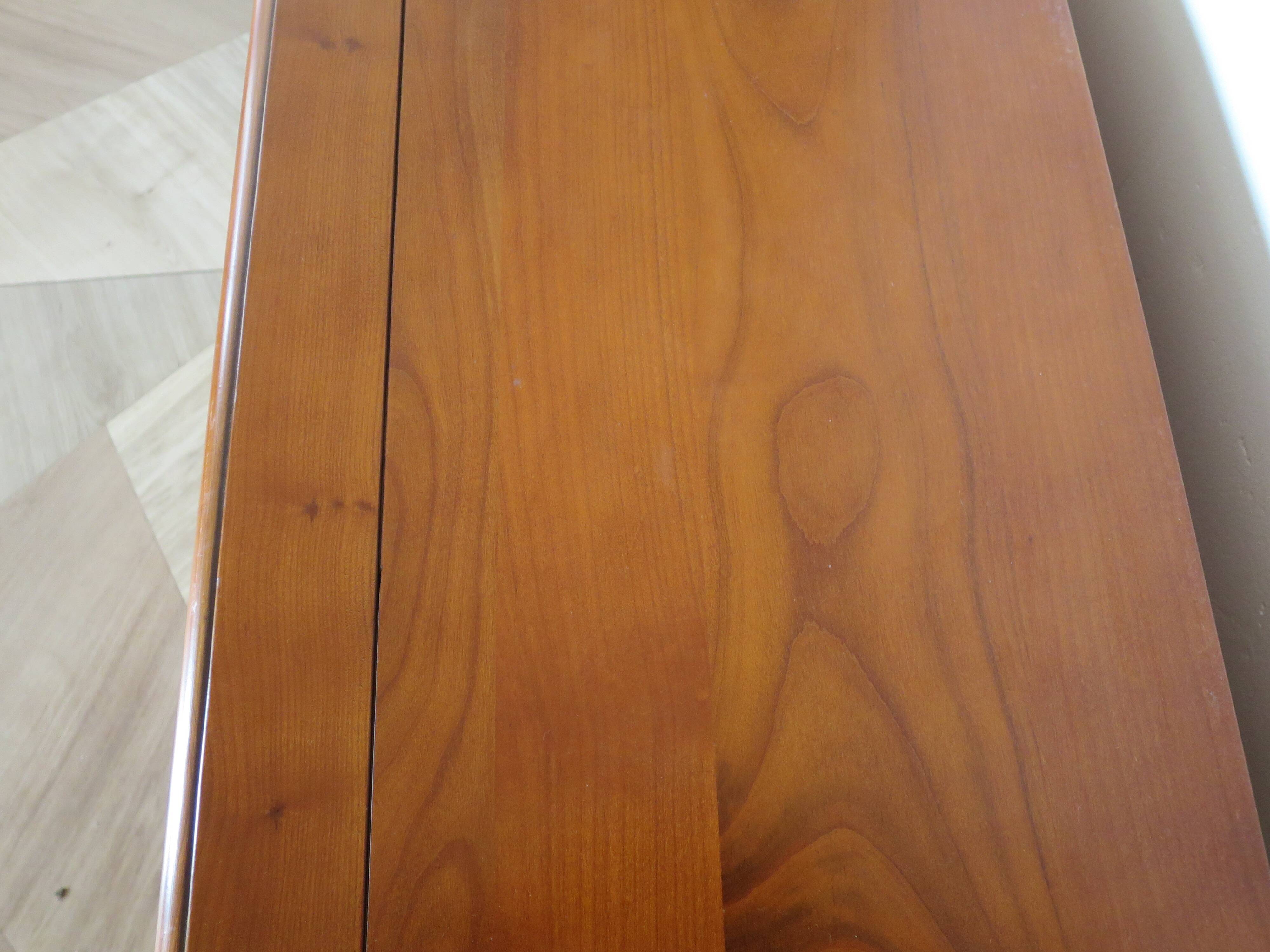 Meuble d’entrée-buffet d’appui-Louis Philippe- 1 tiroir-2 portes Merisier