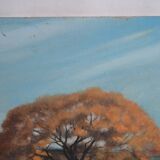 Claude PALLOT (1901-1987) "The hamlet" oil on panel signed