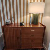 Scandinavian asymmetrical chest of drawers