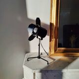 Vintage black projector lamp