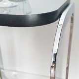 Bauhaus style chrome side table