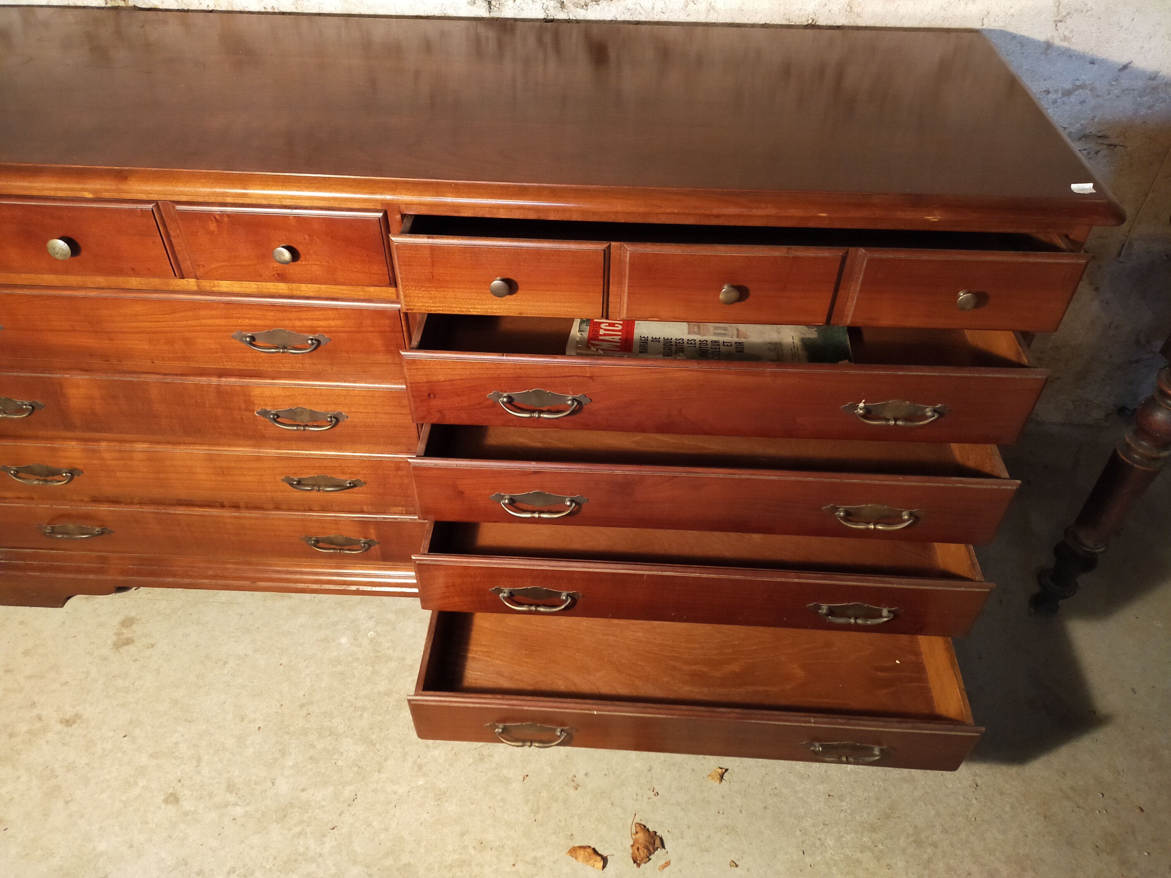 Furniture with drawers