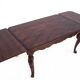 Antique table and chairs from the 19th century, Western Europe.