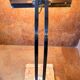Antique Vintage Art Deco Chrome Metal Desk Lamp