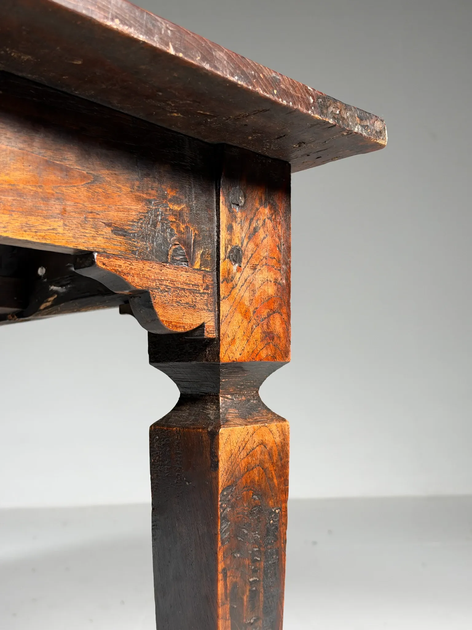 Table de salle à manger de style campagnard 220 cm