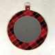 Tartan wall mirror 1960’s