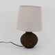 Lampe en rotin