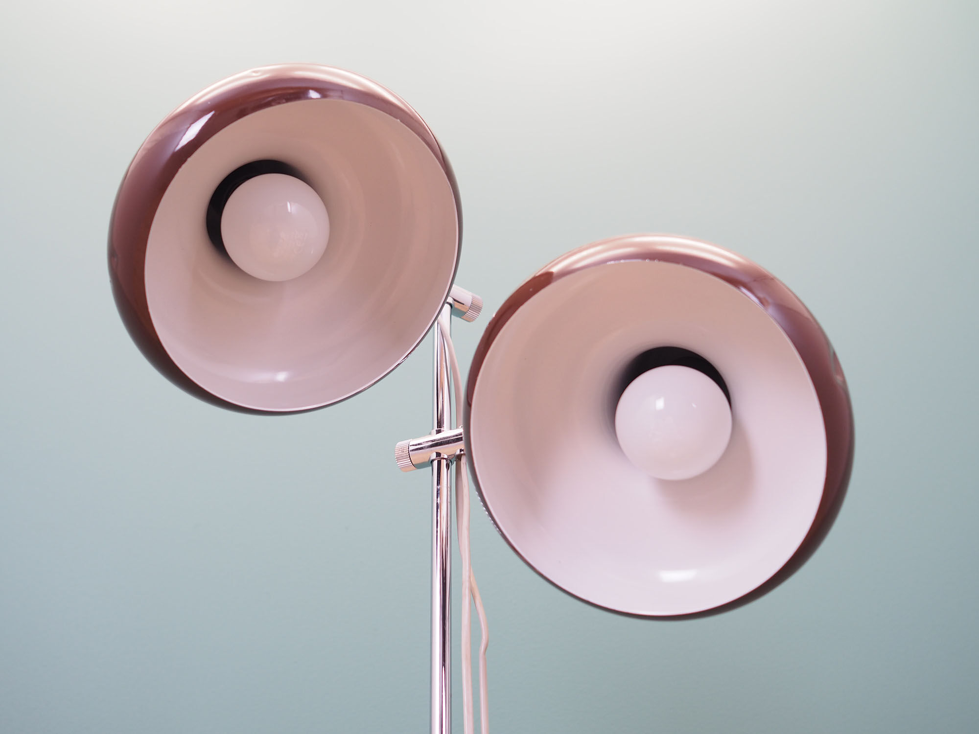 Lampadaire, design danois, années 60, fabriqué au Danemark