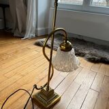 Antique brass lamp