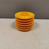 6 Rösti egg cups, Denmark, 1970s.