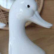Paire de serre-livres canards vintage