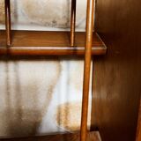 Wooden wall review holder