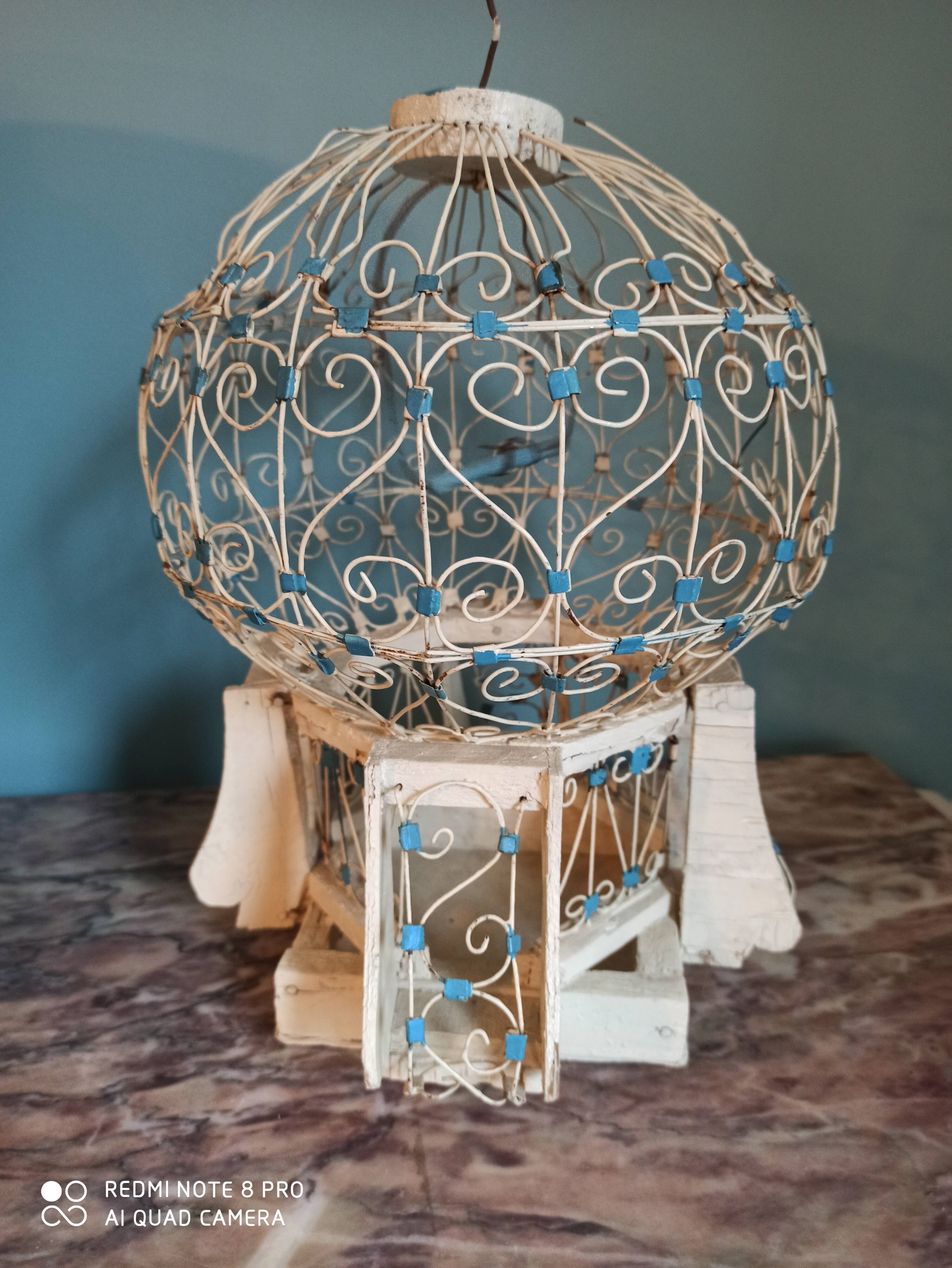 Vintage Tunisian birdcage