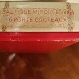 Six Letang and Rémy stainless steel knife holders