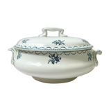 Soup Pot Green Iron Land St Amand, XIXth